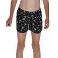 Adidas BOS AOP SWIM SH BLACK/WHITE