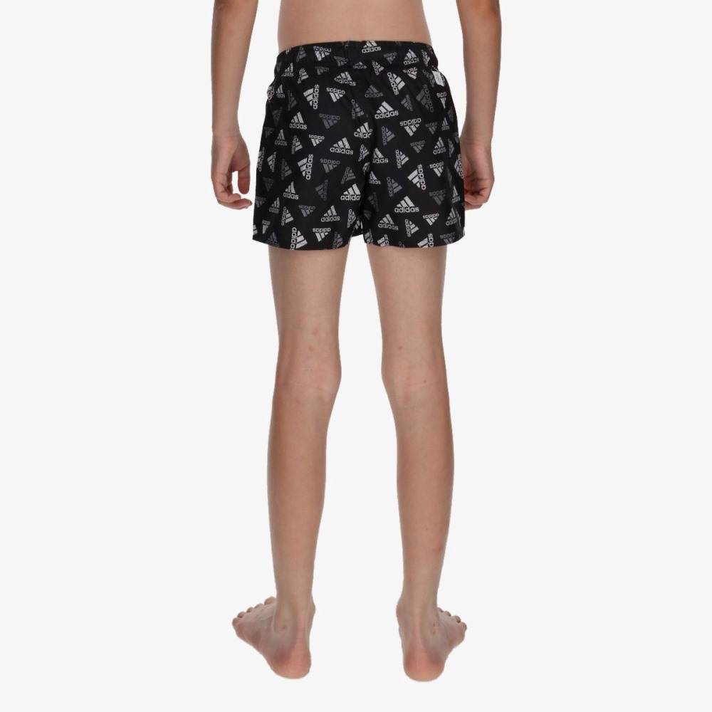 Adidas BOS AOP SWIM SH BLACK/WHITE