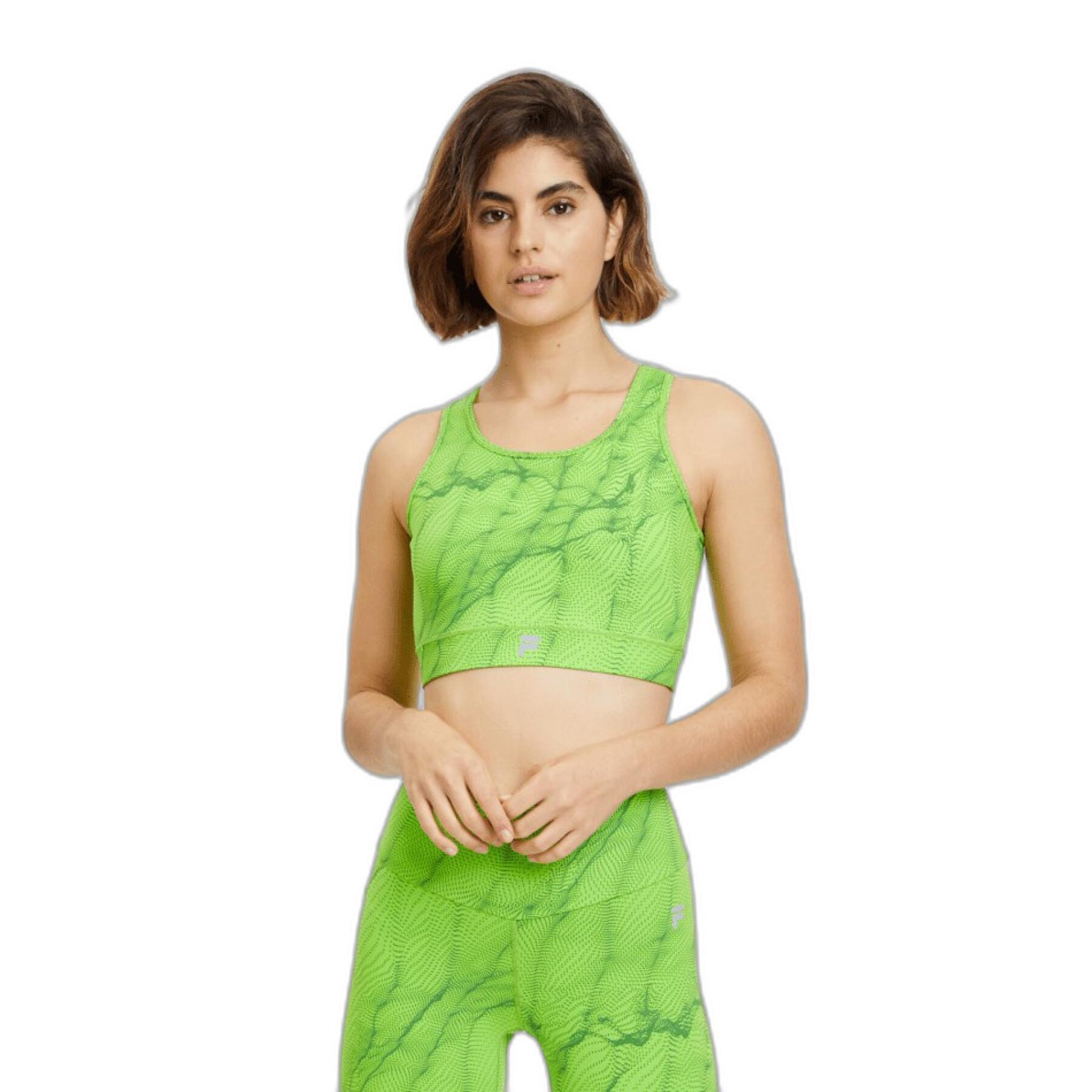 Fila REBOREDO AOP BRA DARK FOREST MARS AOP verde