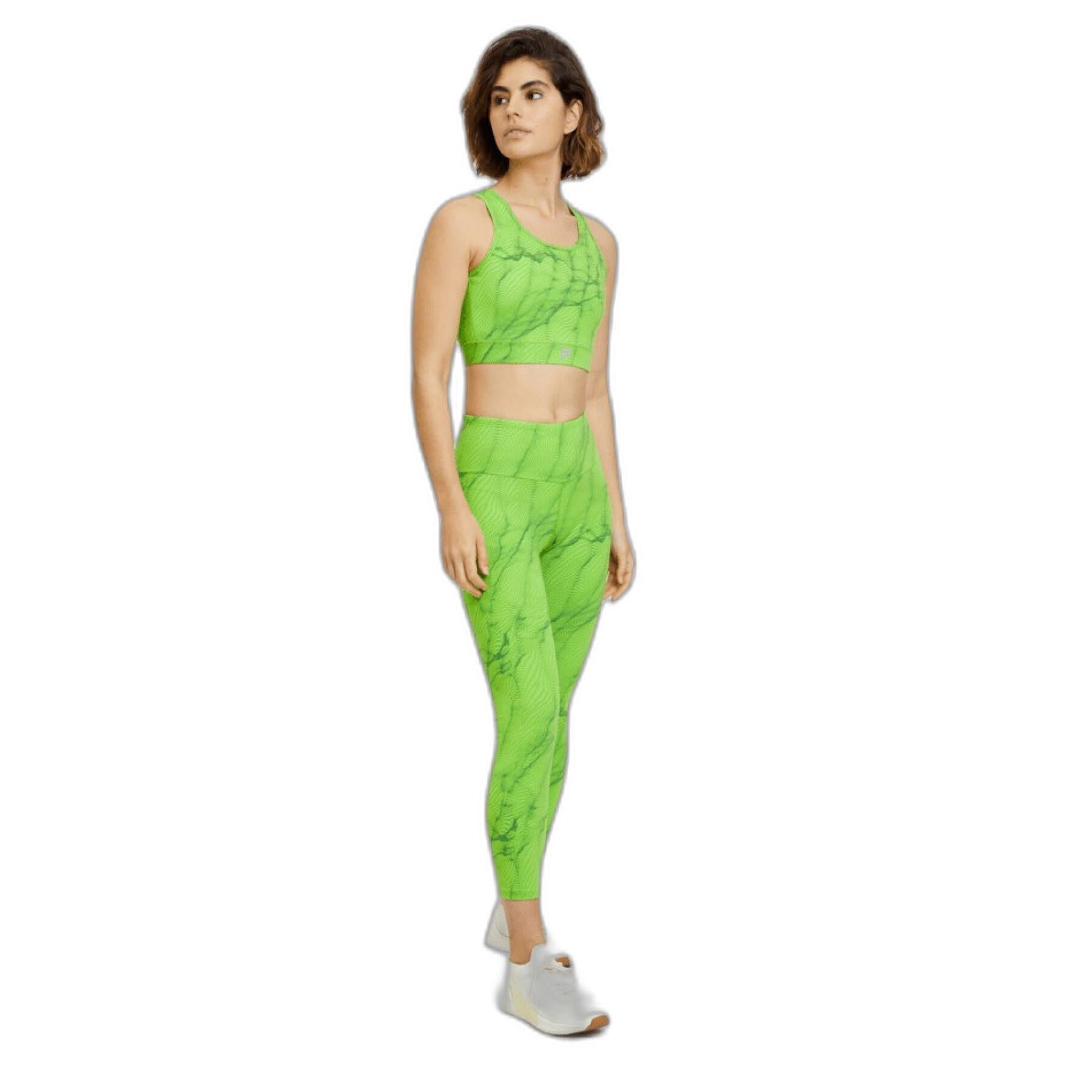 Fila REBOREDO AOP BRA DARK FOREST MARS AOP verde