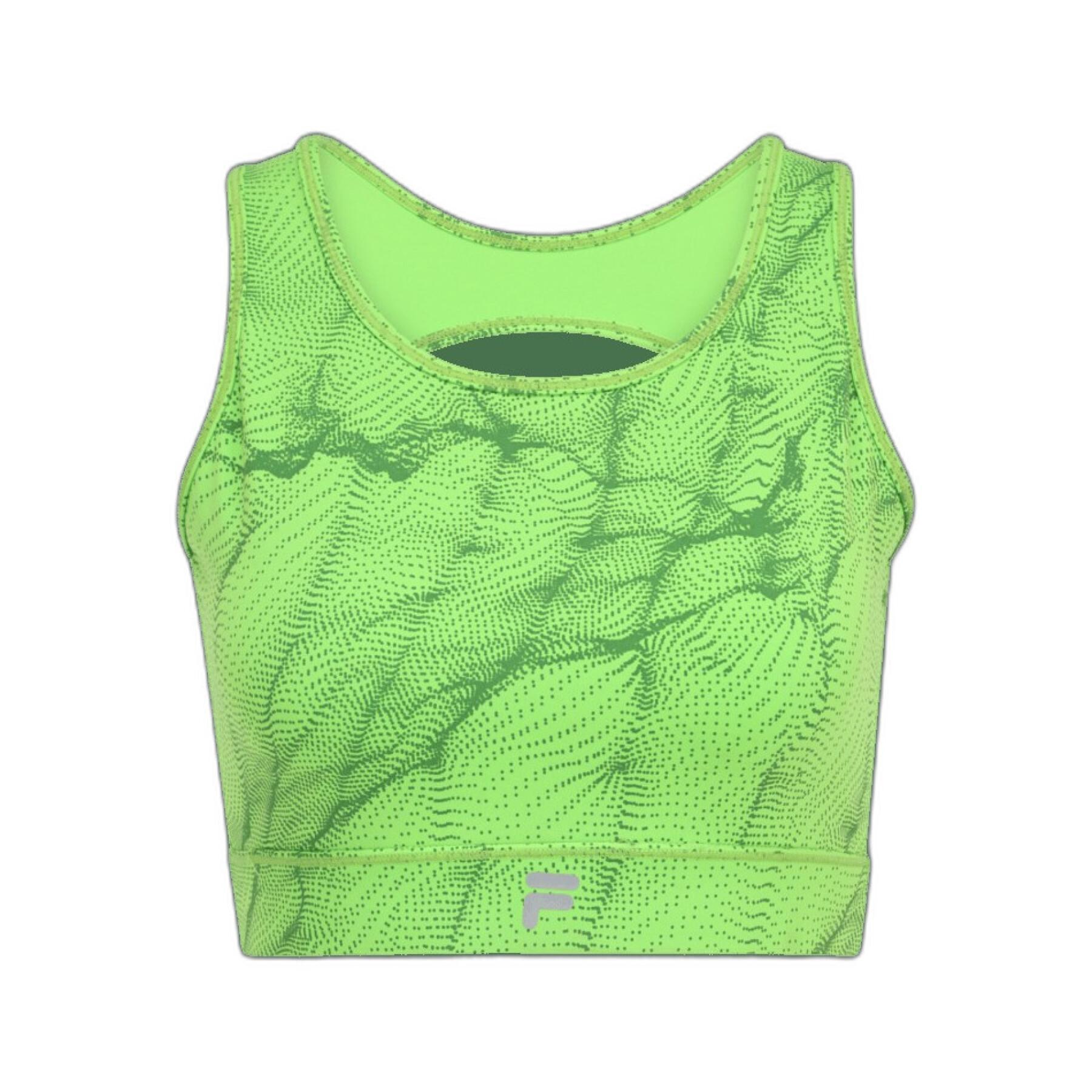 Fila REBOREDO AOP BRA DARK FOREST MARS AOP verde