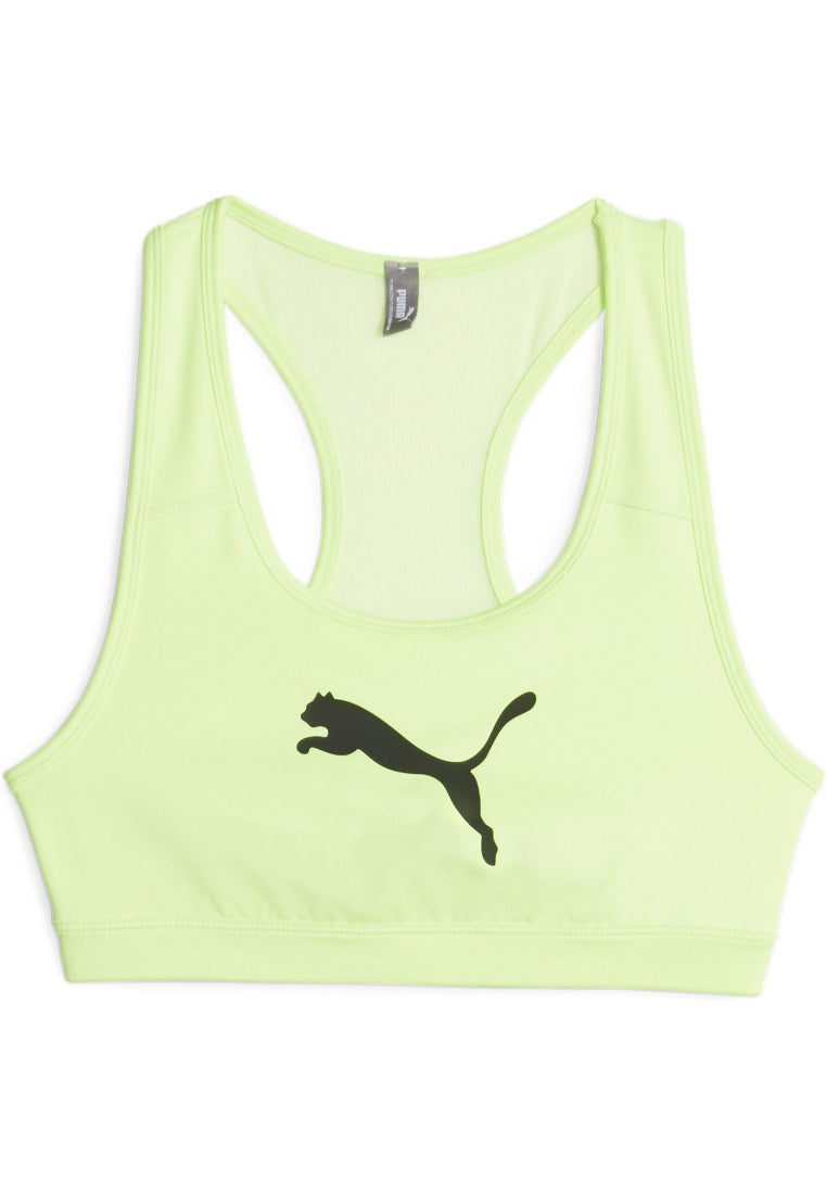 Puma Mid Impact 4Keeps Bra Speed Green