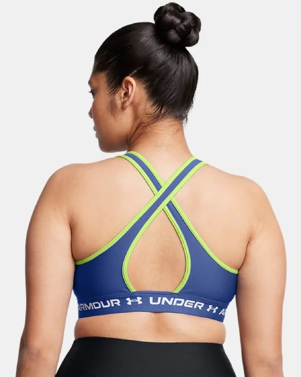 Under Armour CROSSBACK MID  BRA Blue