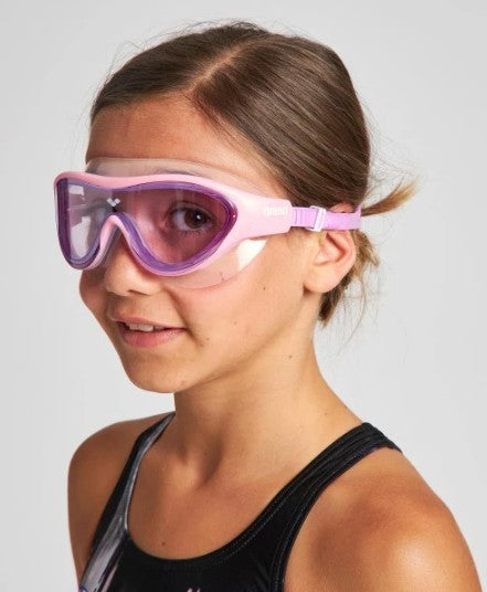 Arena Maschera nuoto Bambini 6-12 anni The One Junior Pink