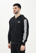 Adidas FELPA FULL ZIP UOMO Black