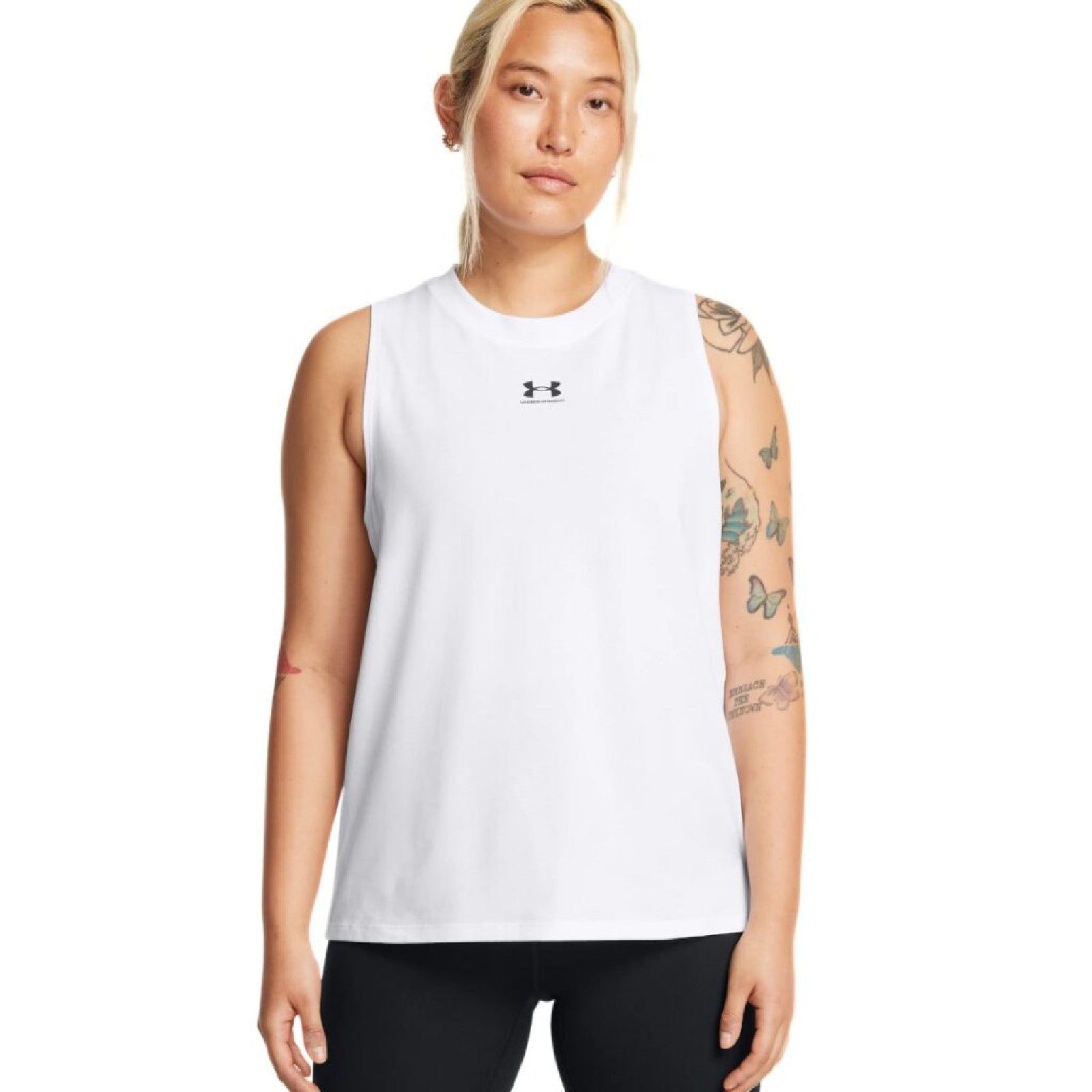 Under Armour CANOTTA DONNA White