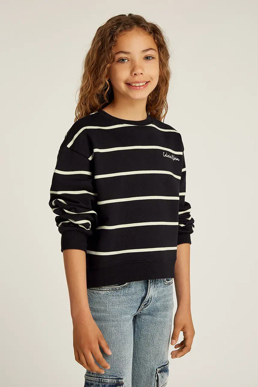 CALVINKLEIN FELPA KIDS Black