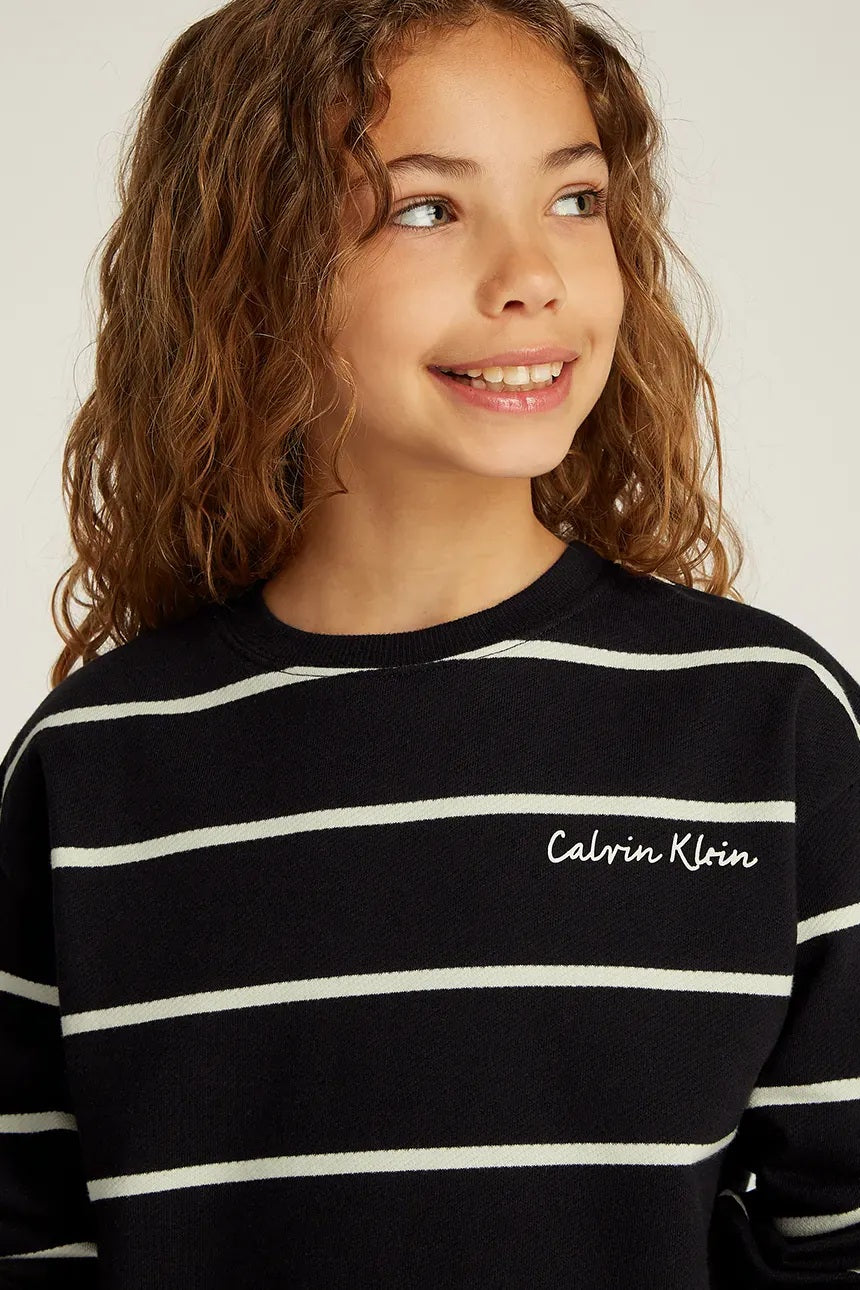 CALVINKLEIN FELPA KIDS Black