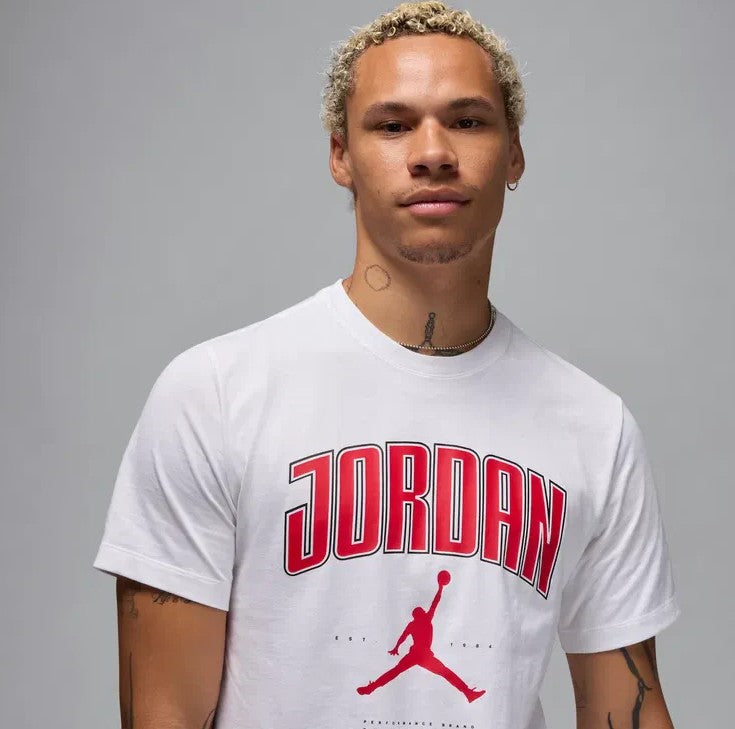 Jordan T SHIRT MAN White