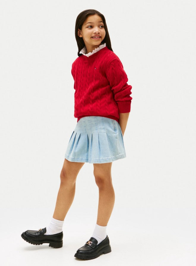 Tommy DENIM PLEATED JEANS