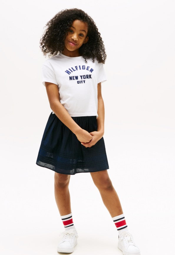 Tommy T SHIRT KIDS White