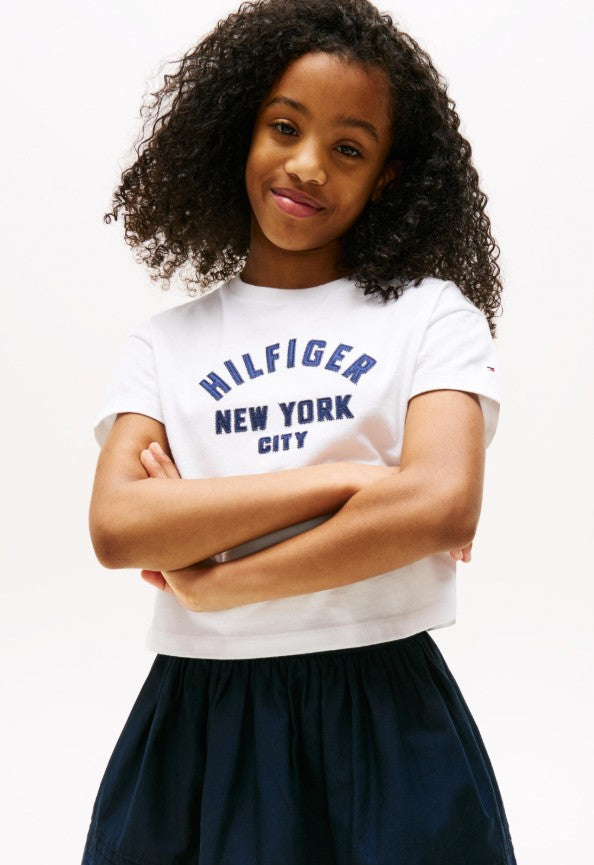 Tommy T SHIRT KIDS White