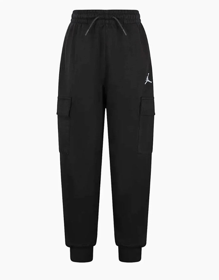 Jordan PANTALONE CARGO GARZATO Black