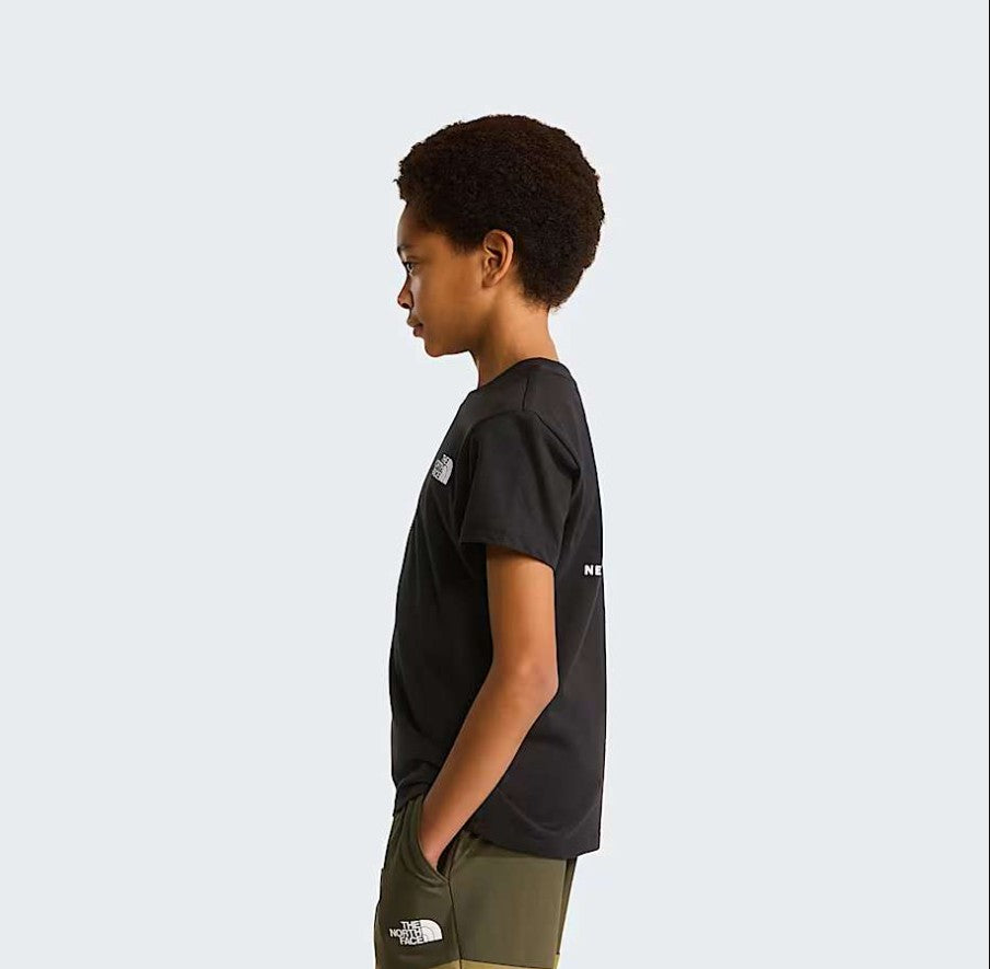 The North Face T SHIRT KIDS UNISEX Black