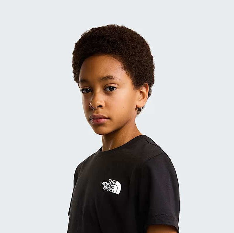 The North Face T SHIRT KIDS UNISEX Black