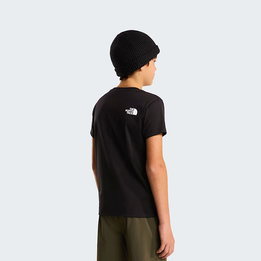The North Face T SHIRT KIDS UNISEX Black