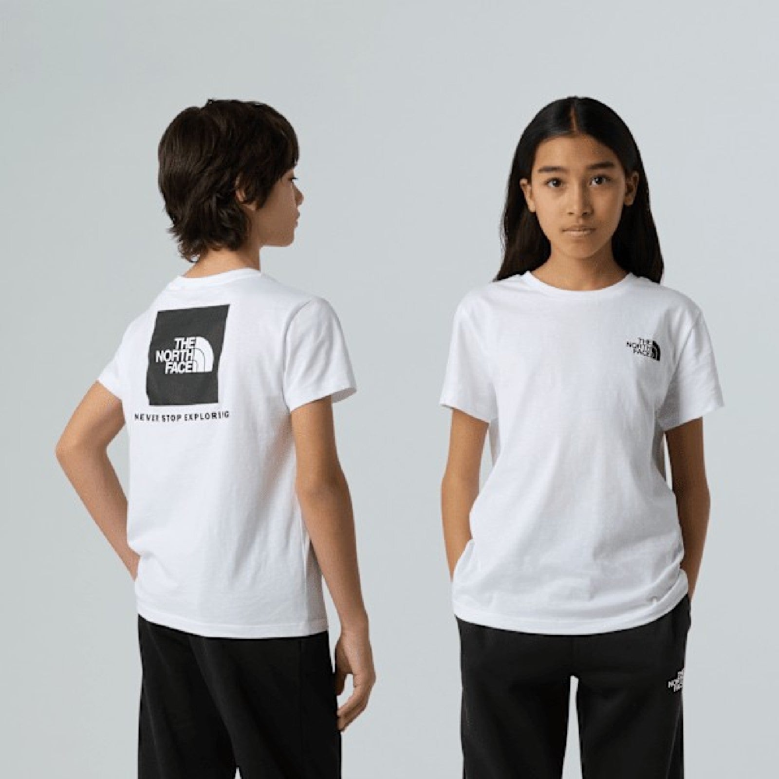 The North Face T SHIRT KIDS UNISEX White