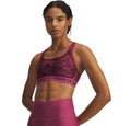 Under Armour CROSSBACK WID PRINT Bordeaux