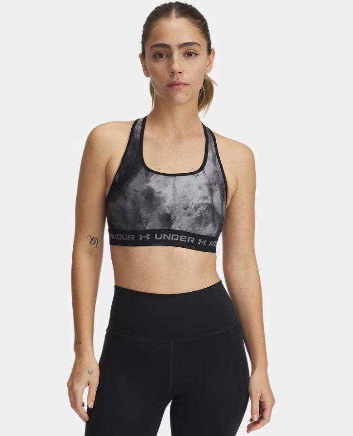 Under Armour CROSSBACK MID PRINT Black