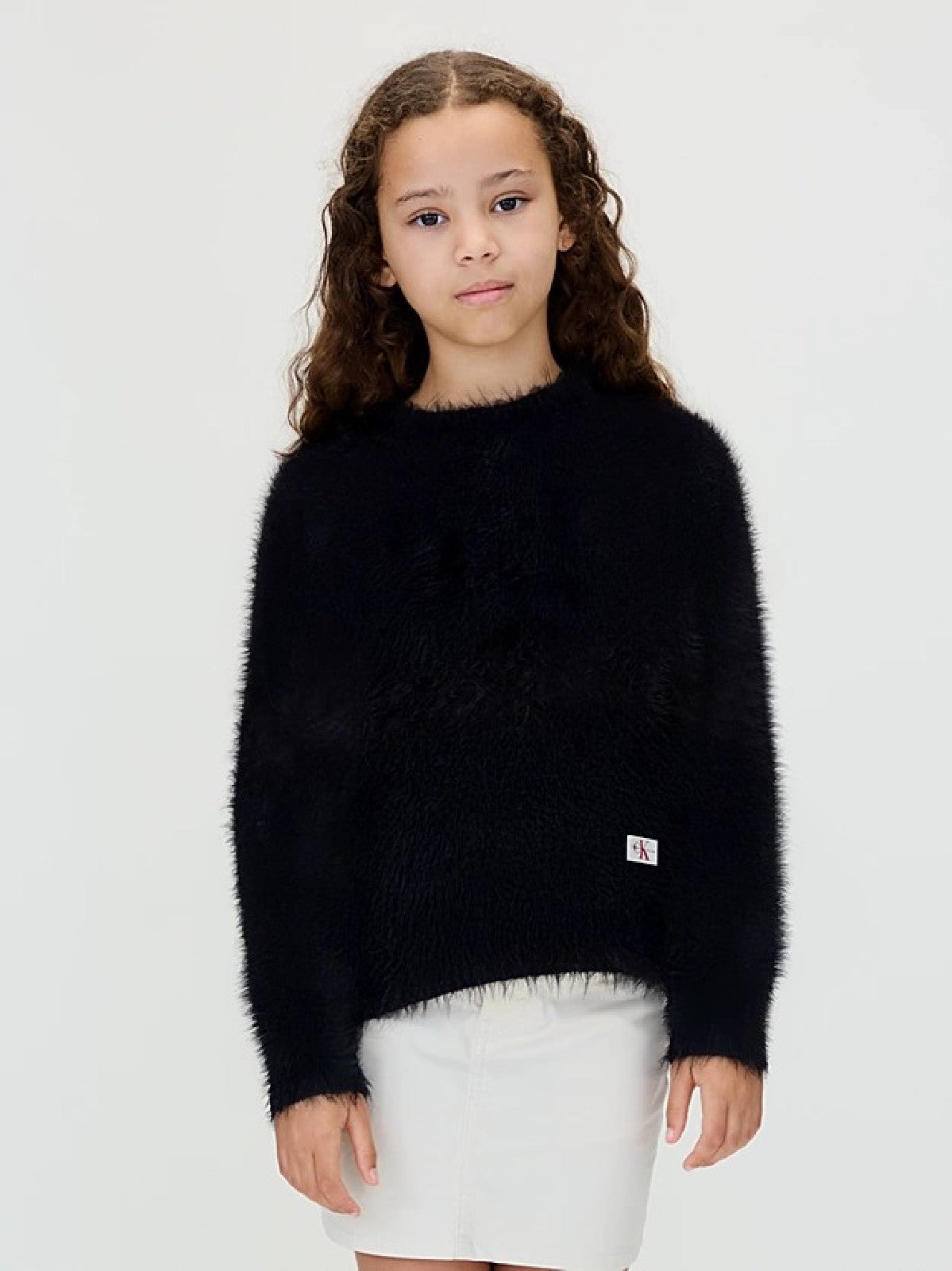 CALVINKLEIN MAGLIONICO PURO BIMBA Black
