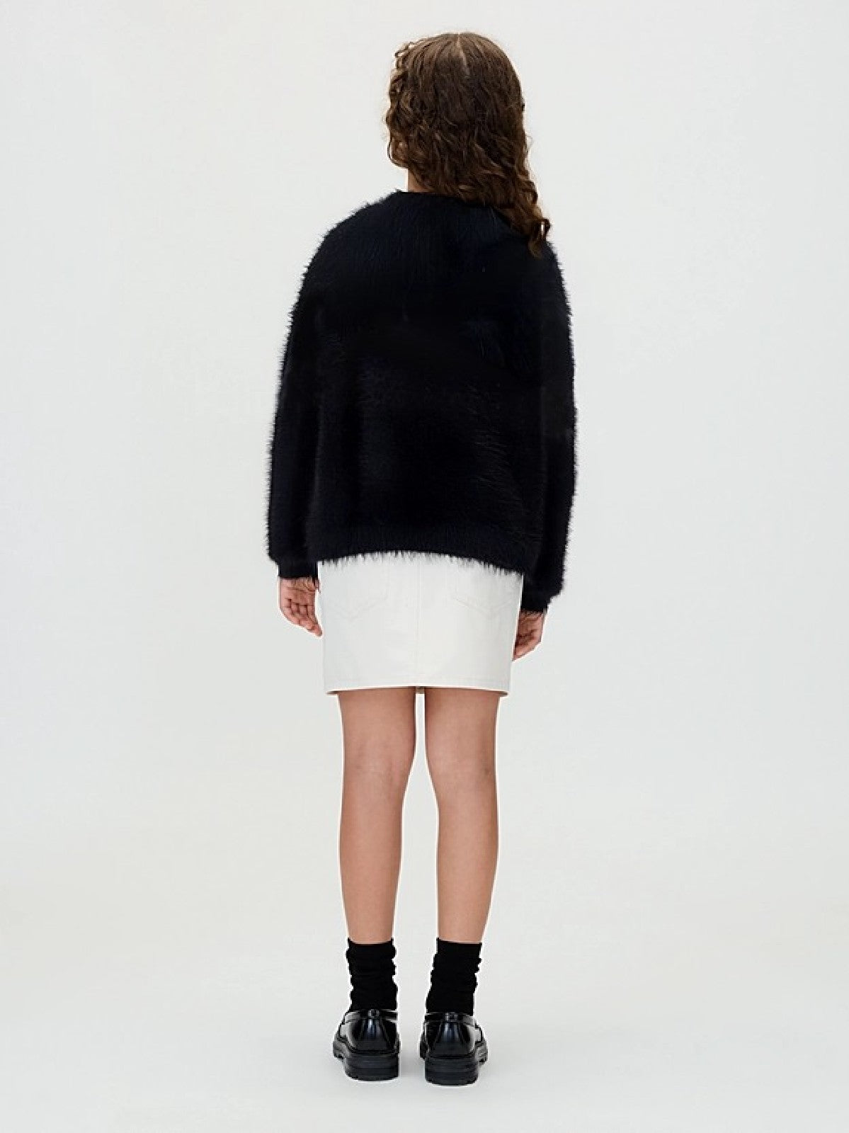 CALVINKLEIN MAGLIONICO PURO BIMBA Black