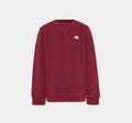 NEWBALANCE FELPA GIROCOLLO BORDEAUX