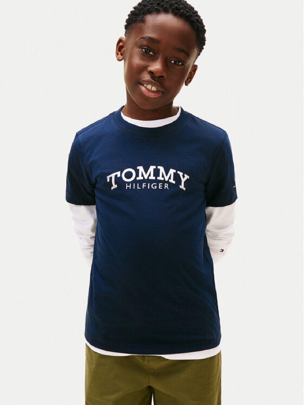 Tommy T SHIRT KIDS Blue
