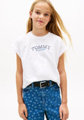 Tommy T SHIRT KIDS White