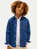 Tommy CAMICIA BIMBO Blue