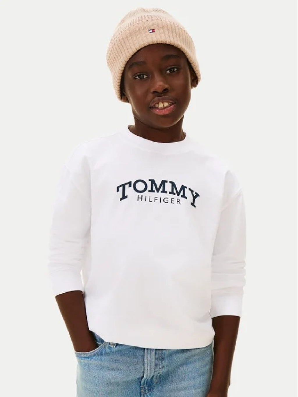 Tommy T SHIRT KIDS White