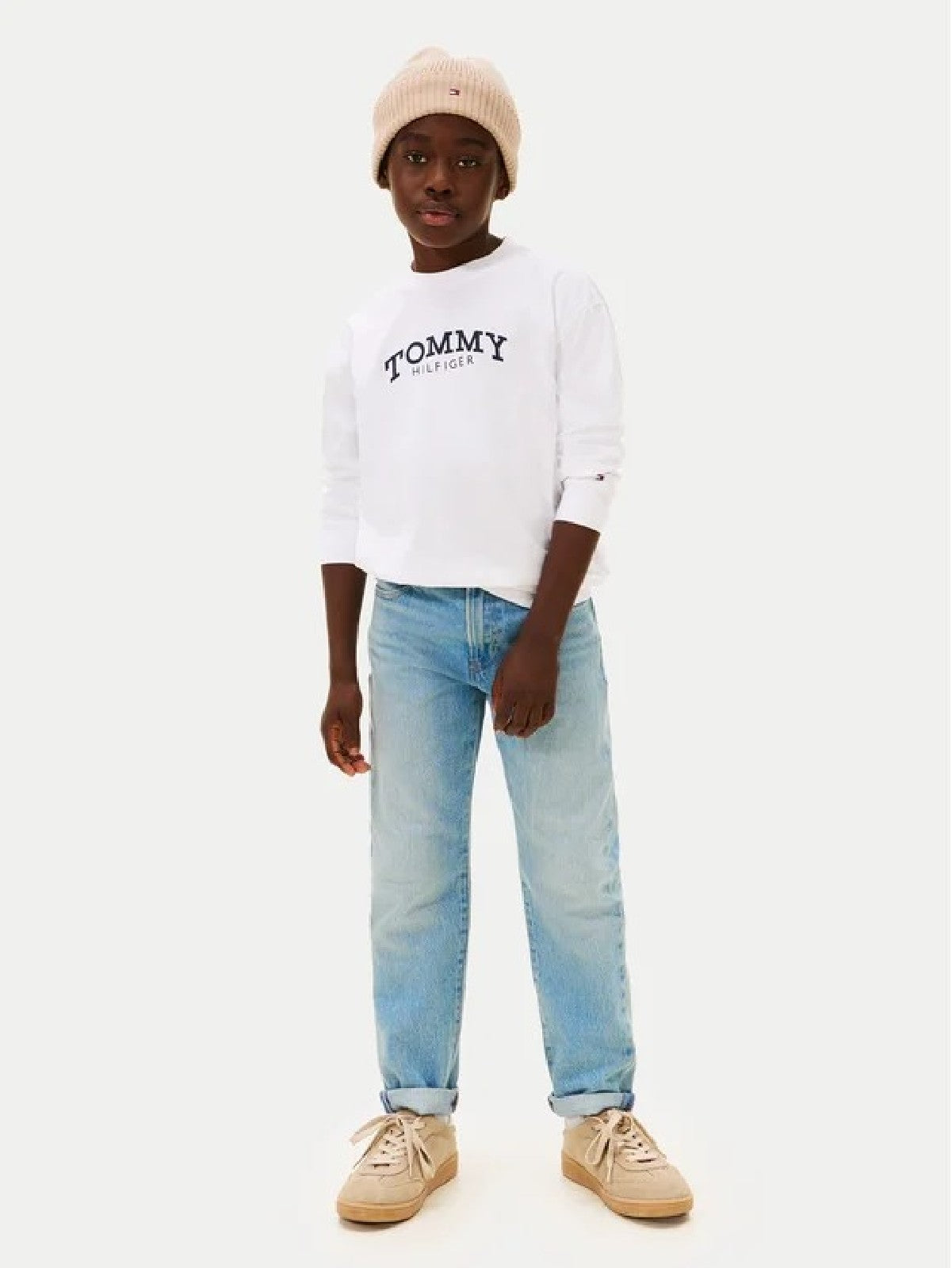 Tommy T SHIRT KIDS White