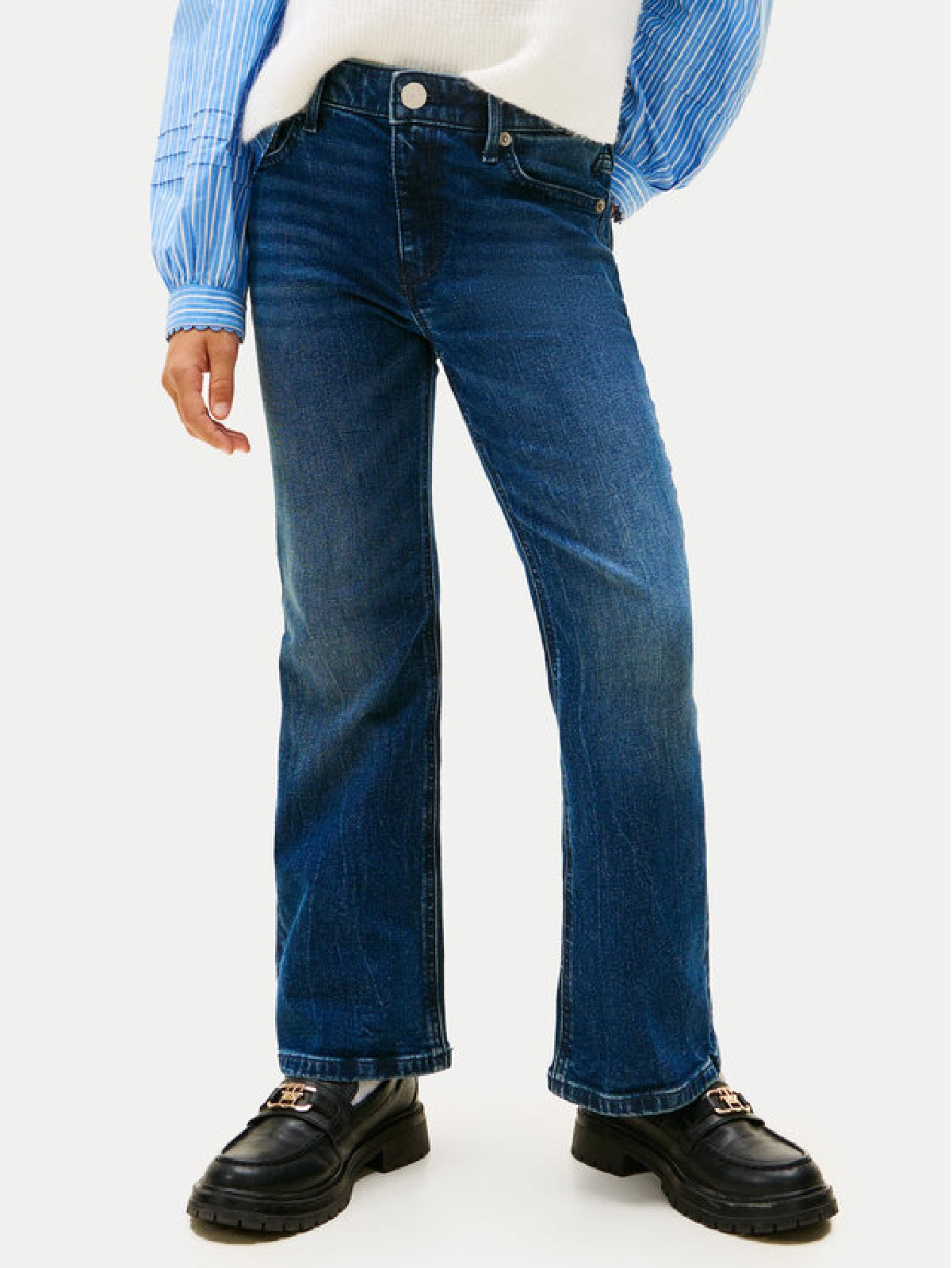 Tommy FLARE  DARK JEANS Blue