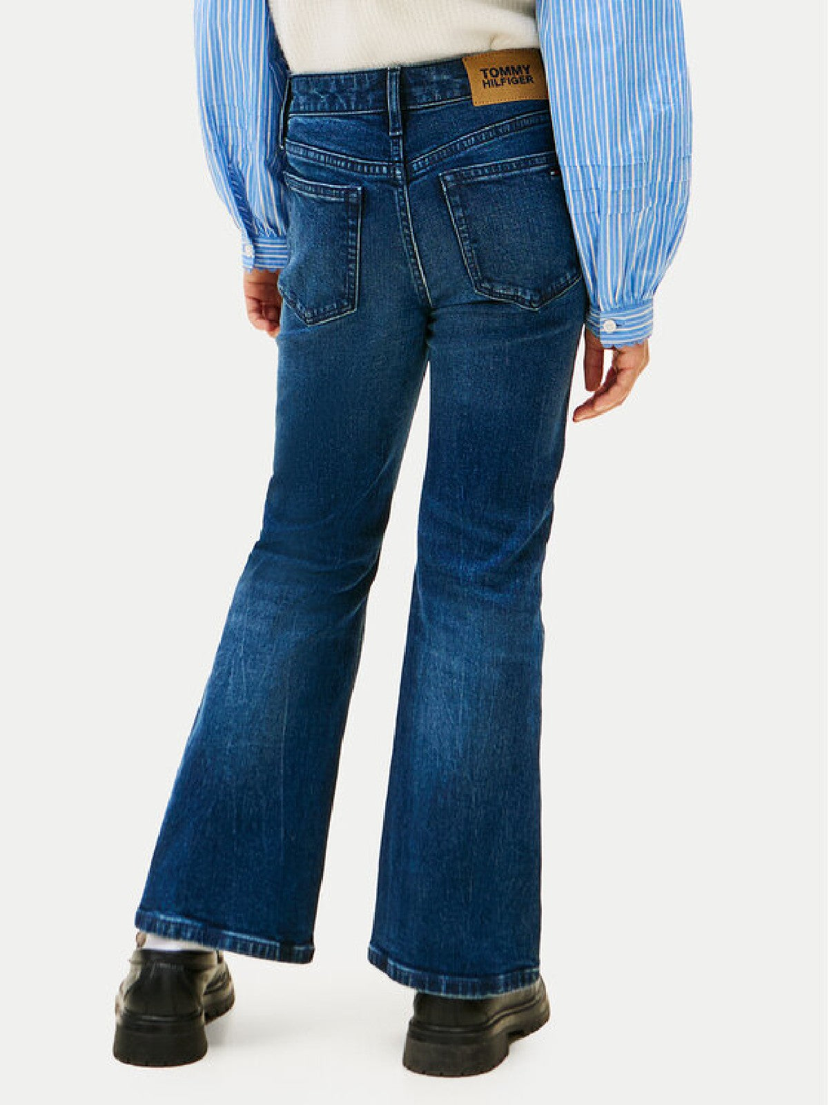 Tommy FLARE  DARK JEANS Blue
