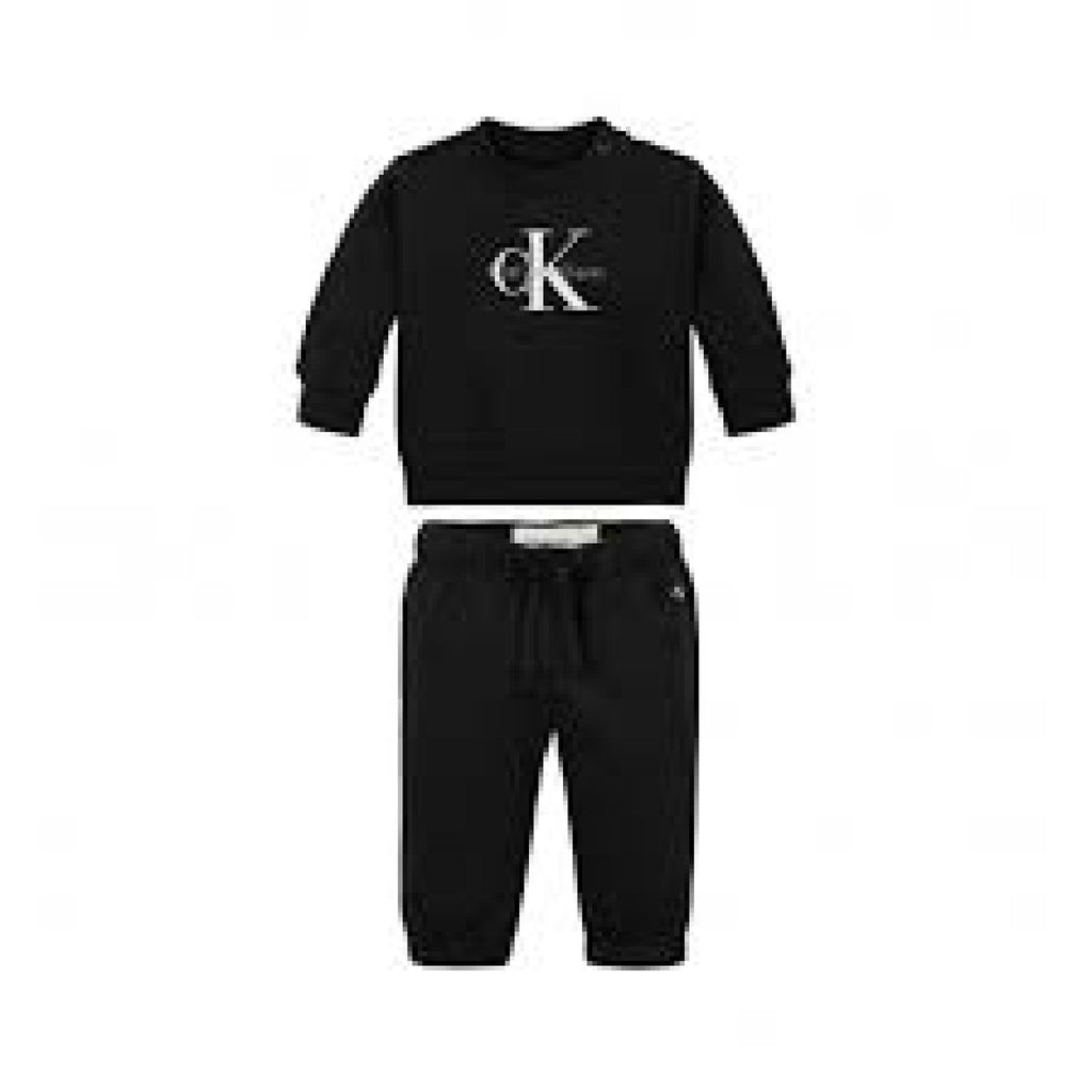 CALVINKLEIN MONOGRAM SWEATSHIRT Black