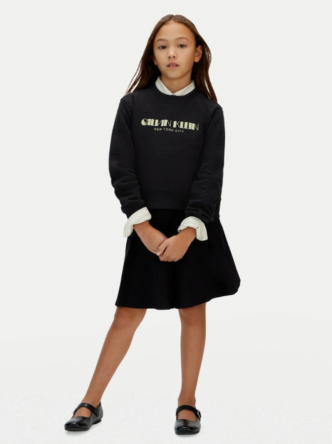 CALVINKLEIN FELPA KIDS Black