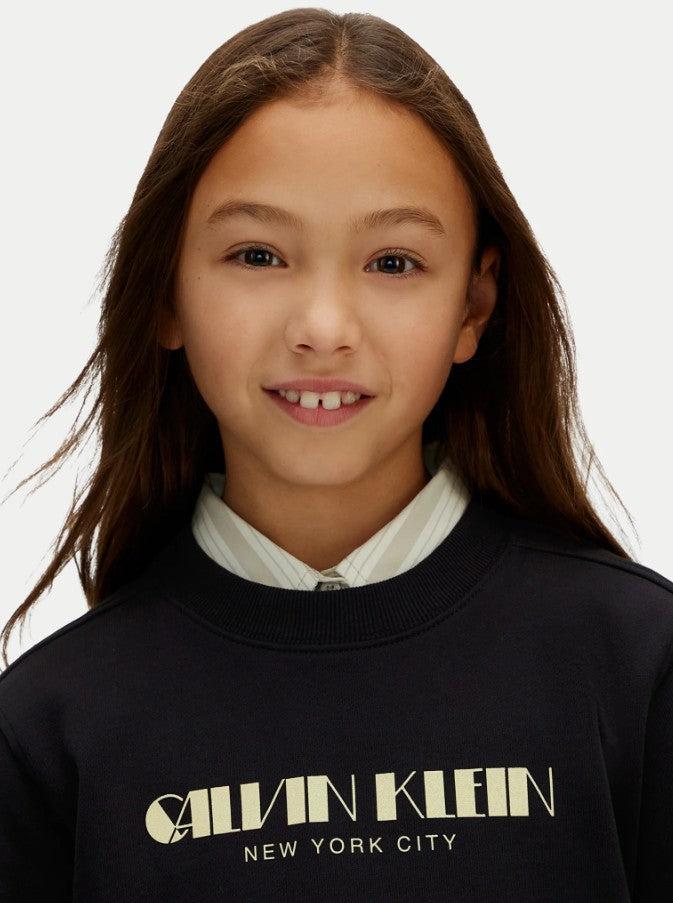 CALVINKLEIN FELPA KIDS Black