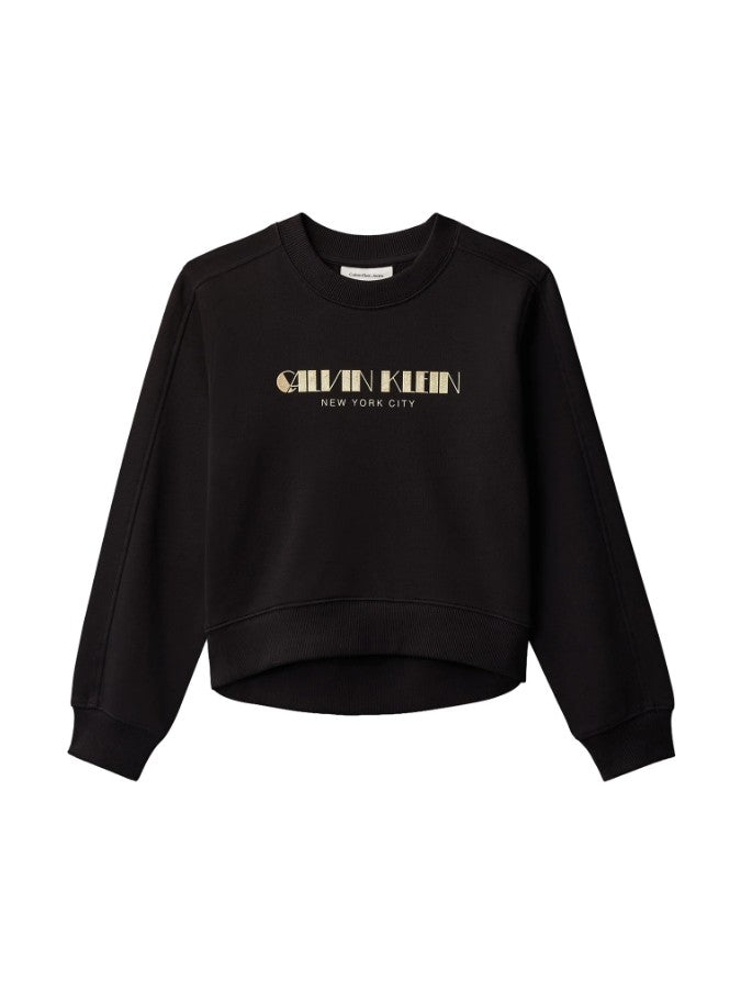 CALVINKLEIN FELPA KIDS Black