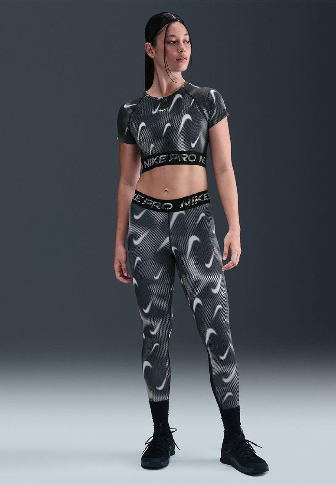 Nike LEGGINS DONNA TECH Black