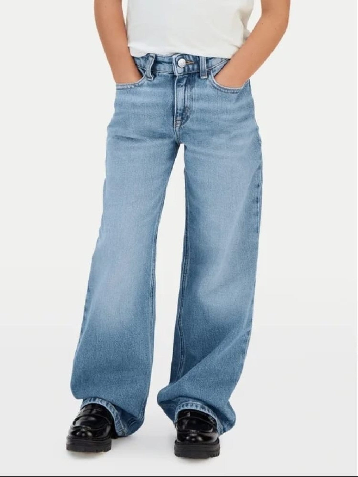 CALVINKLEIN HR WIDE LEG CLOUDY Blue