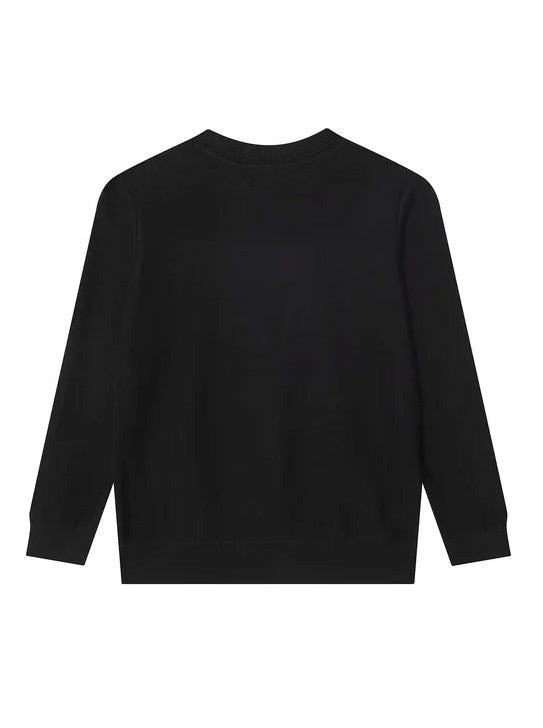CALVINKLEIN MAGLIONCINO COTONE Black
