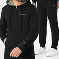 Champion COMPLETO UOMO COTONE Black