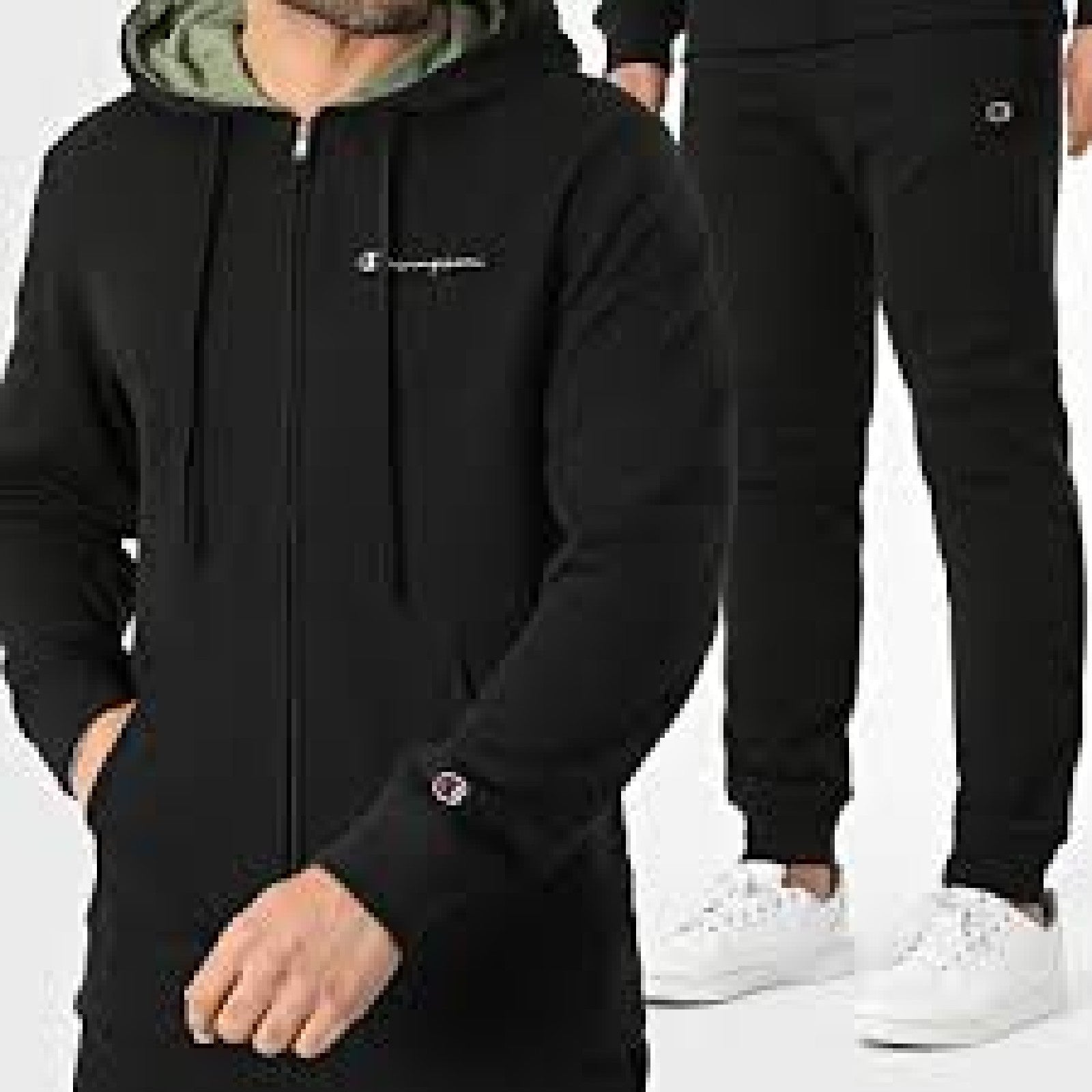 Champion COMPLETO UOMO COTONE Black