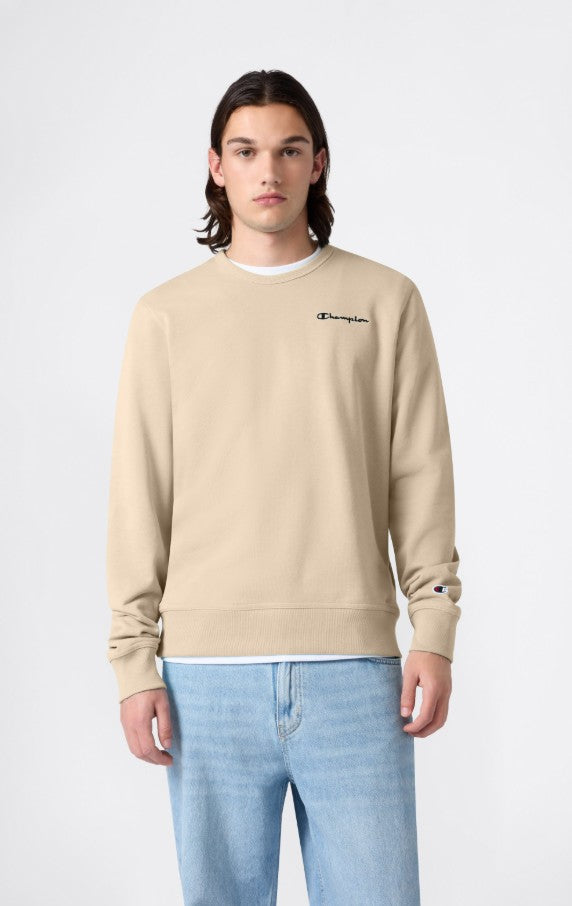 Champion FELPA GIRO COTONE Beige
