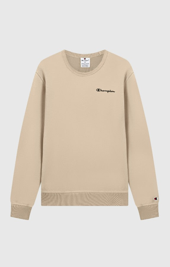 Champion FELPA GIRO COTONE Beige