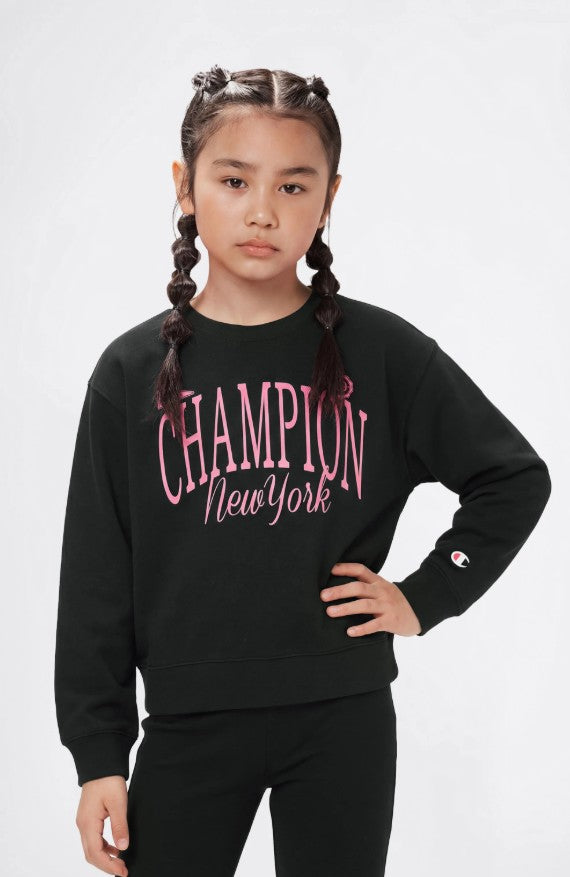 Champion COMPLETO COTONE BIMBA Black
