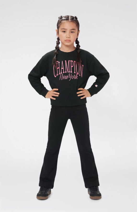 Champion COMPLETO COTONE BIMBA Black