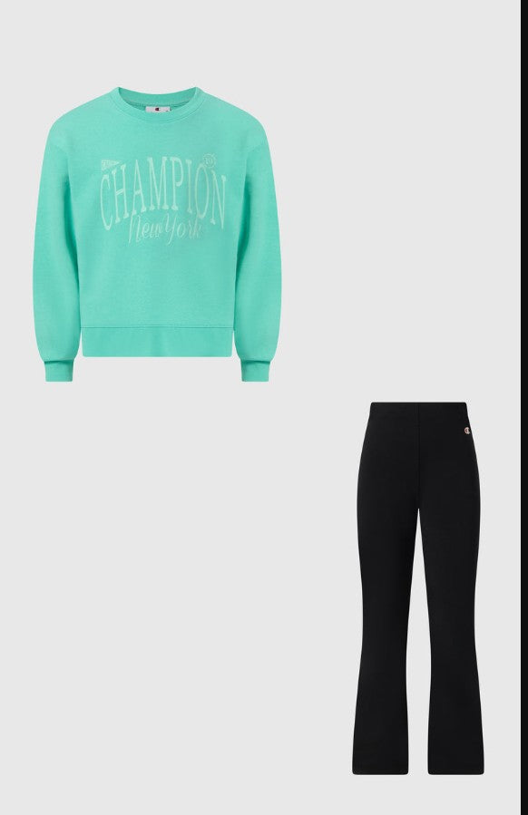 Champion COMPLETO COTONE BIMBA Green