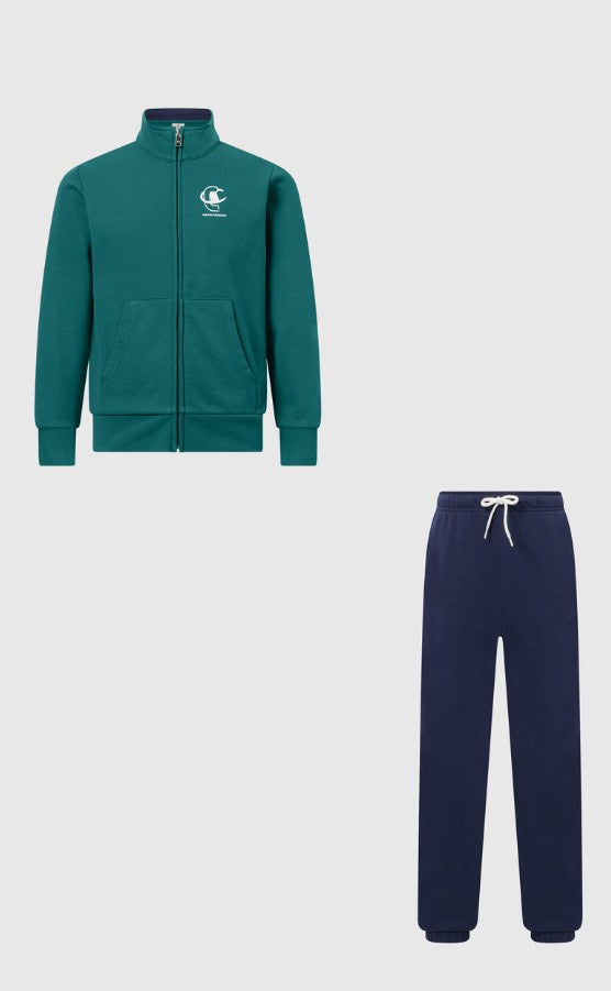 Champion COMPLETO COTONE KIDS Green