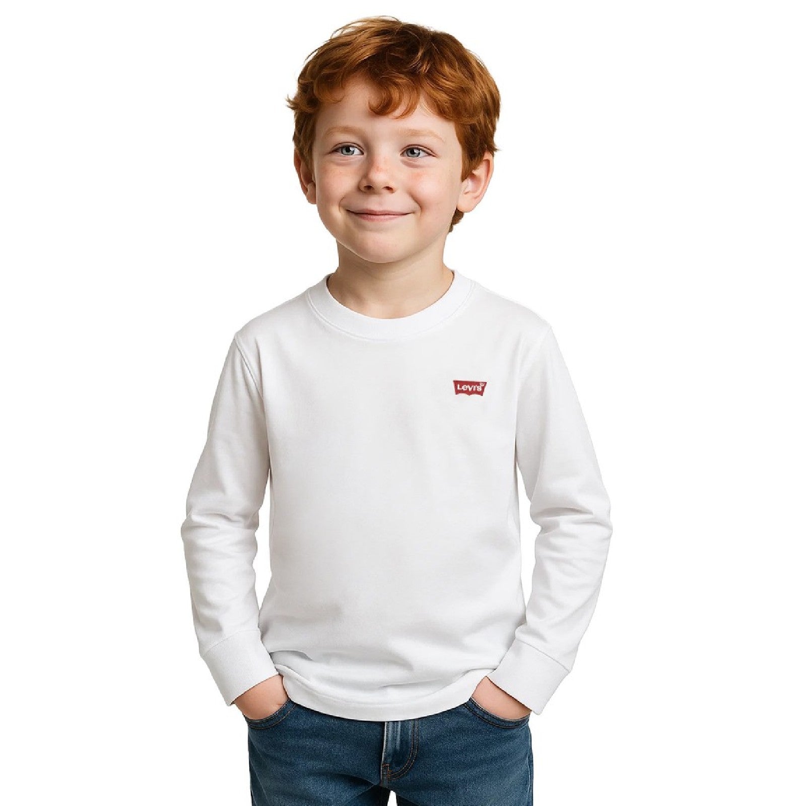 LEVI'S T SHIRT COTONE 100% White