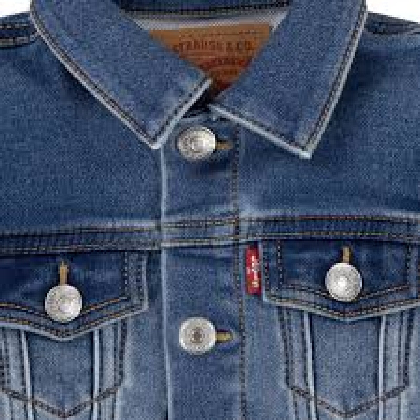 LEVI'S GIACCA JEANS COTONE Blue